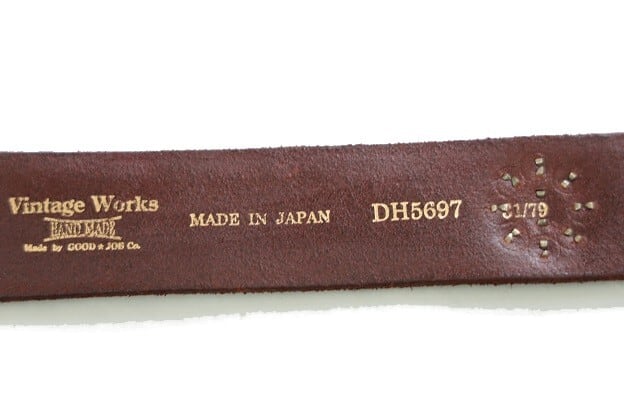 Vintage Works(ヴィンテージワークス) DH5697 ～LEATHER STUDS BELT CUSTOM CHASIN～