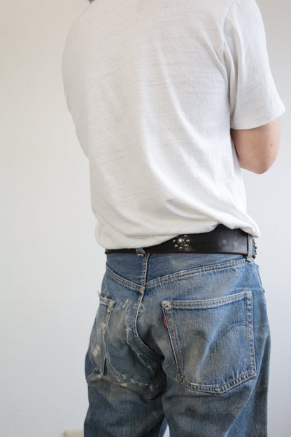 Vintage Works(ヴィンテージワークス) DH5697 ～LEATHER STUDS BELT CUSTOM CHASIN～