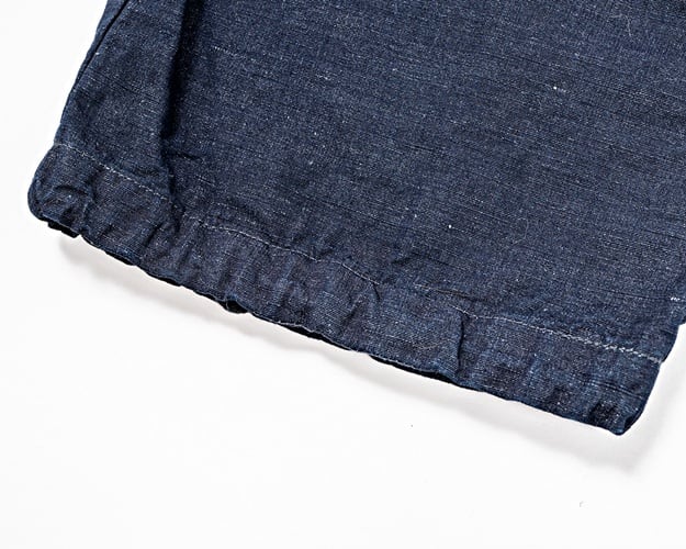WORKERS(ワーカーズ)～FWP Trousers Indigo Cotton Linen～