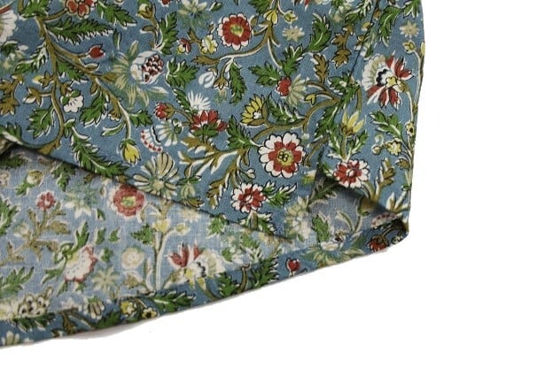 NASNGWAM(ナスングワム)～VAGRANT SHIRTS FLOWER BLUE～