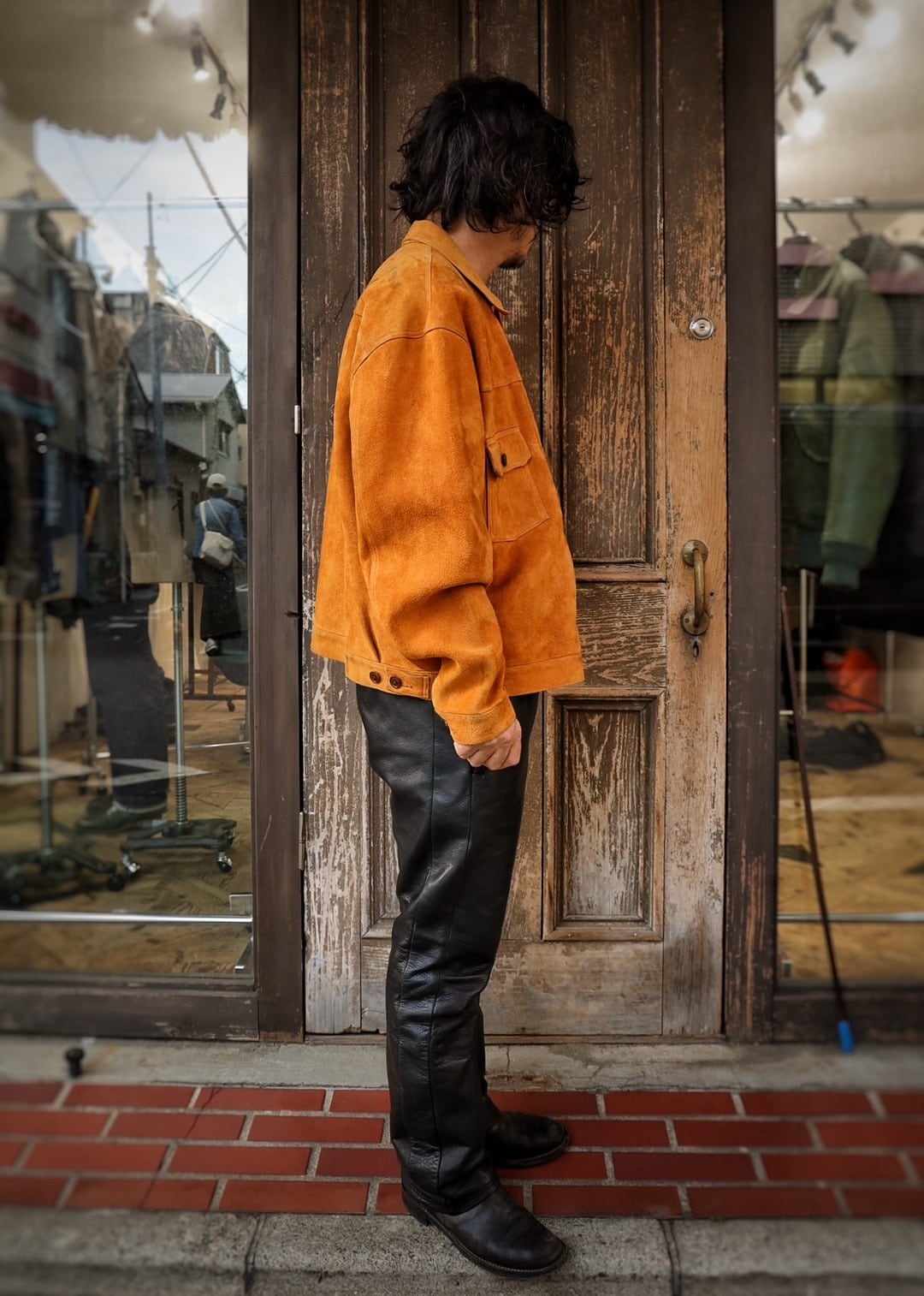 C-WORKS(シーワークス)～"Kernel" Suede Leather Jacket～