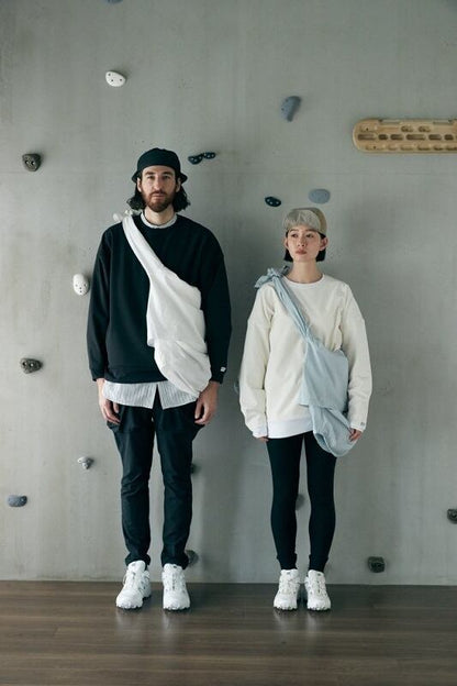 COMFY(コムフィ)～NEWSPAPER SHIRTS SMOKE BLUE～
