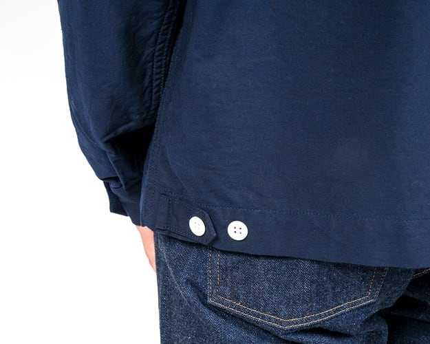 WORKERS(ワーカーズ)～Swing Top, Combed OX, Solid Navy～