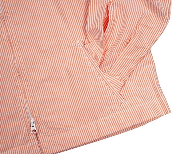 WORKERS(ワーカーズ)～Swing Top, Supima OX, Orange Stripe～