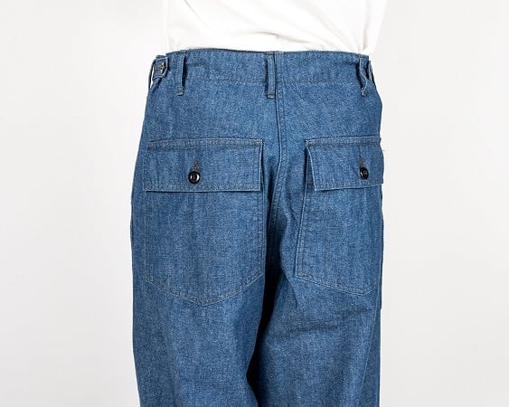 WORKERS(ワーカーズ)～Baker Pants Trace MIL-838-D Indigo Denim～