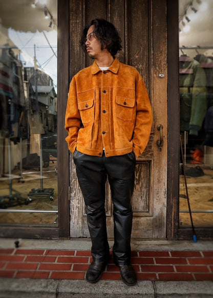 C-WORKS(シーワークス)～"Kernel" Suede Leather Jacket～