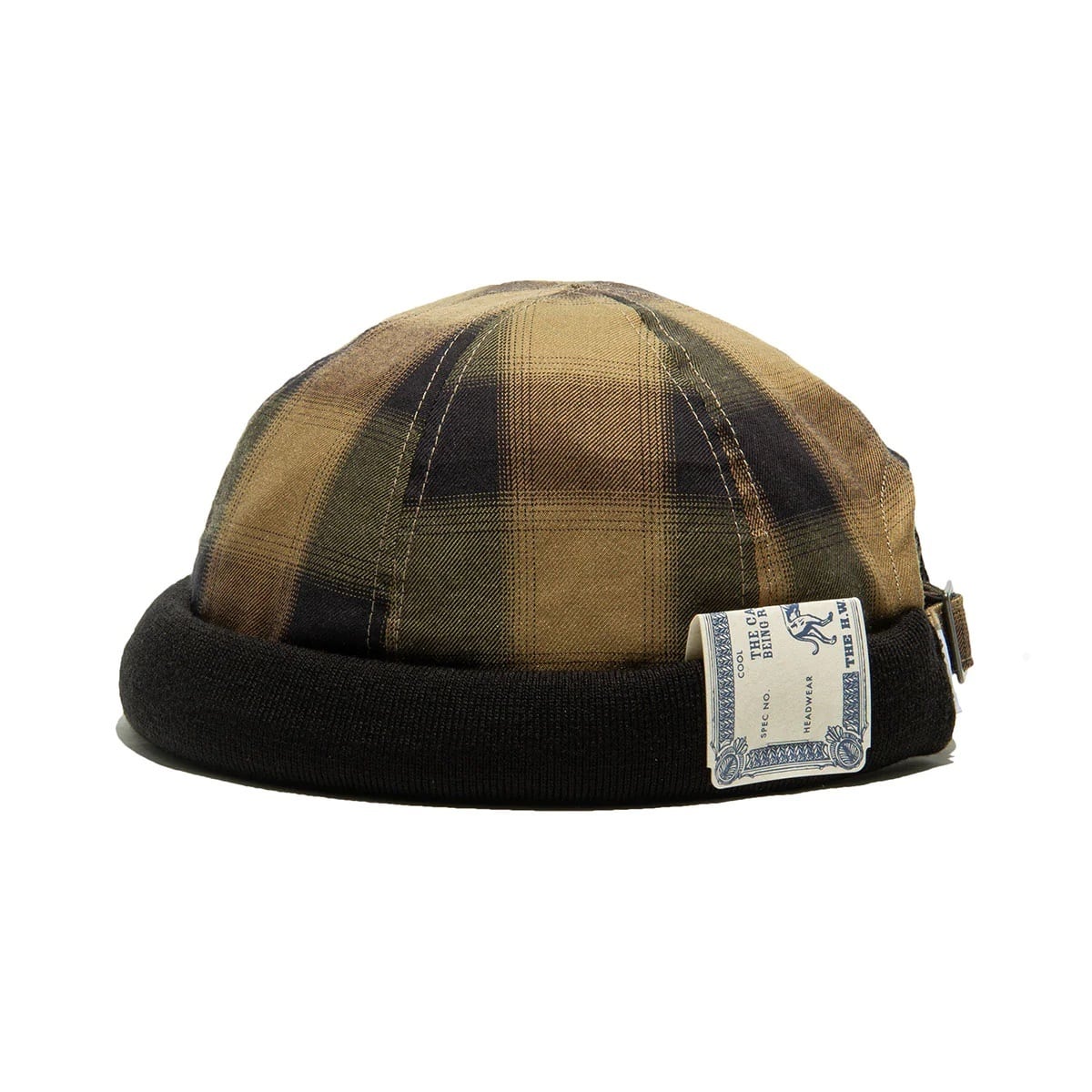 THE H.W.DOG & Co. (ドッグアンドコー) ～OMBRE ROLL CAP - Brown～