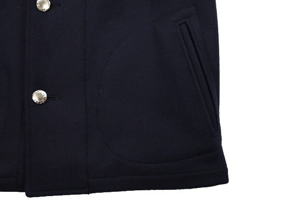 WORKERS(ワーカーズ)～Prisoner Coat, Navy Melton～