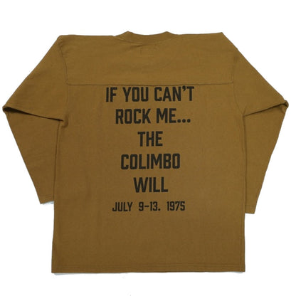 COLIMBO(コリンボ)～Yonkers Football Tee "HAPPINESS SLOGAN"～