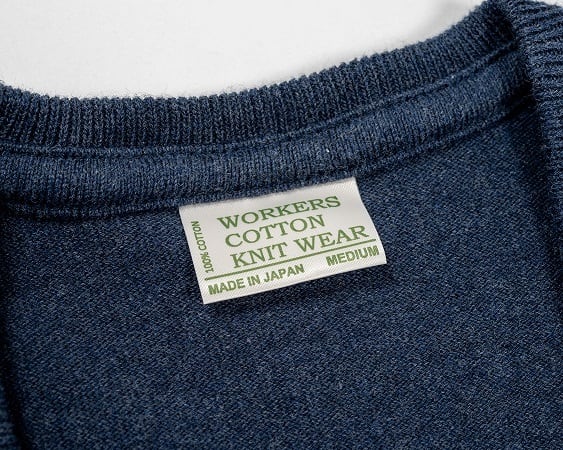 WORKERS(ワーカーズ)～FC High Gauge Knit, Vest NAVY～