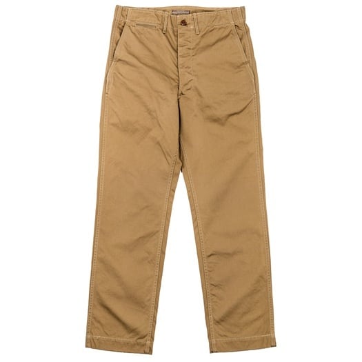 WORKERS(ワーカーズ)～Officer Trousers, Regular Fit, USMC Khaki, 10 oz Chino～