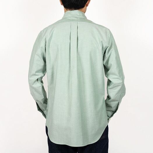 WORKERS(ワーカーズ)～Modified Wide Spread Shirt, American Sea Island Cotton OX, Green～