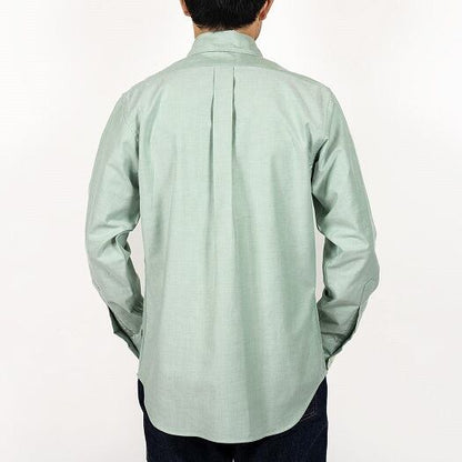 WORKERS(ワーカーズ)～Modified Wide Spread Shirt, American Sea Island Cotton OX, Green～