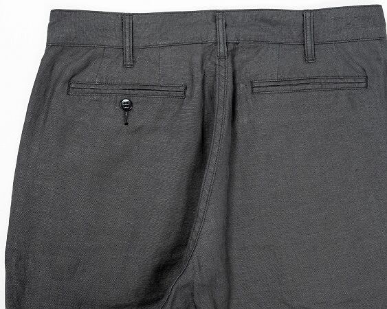 WORKERS(ワーカーズ)～Summer Trousers Charcoal Linen～