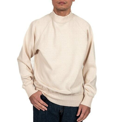 WORKERS(ワーカーズ)～Raglan Sweater, Wjhite～