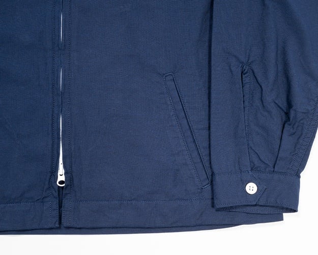 WORKERS(ワーカーズ)～Swing Top, Combed OX, Solid Navy～