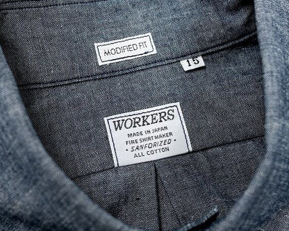 WORKERS(ワーカーズ)～Modified BD, Blue Chambray～