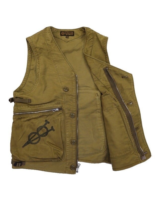 FREEWHEELERS(フリーホイーラーズ)～"Throttle Racing" SPEED ENGINEER SLEEVELESS COAT～