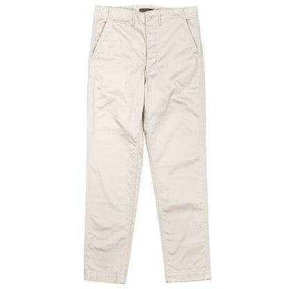 WORKERS(ワーカーズ)～Officer Trousers Slim Type2, Pearl White Chino～