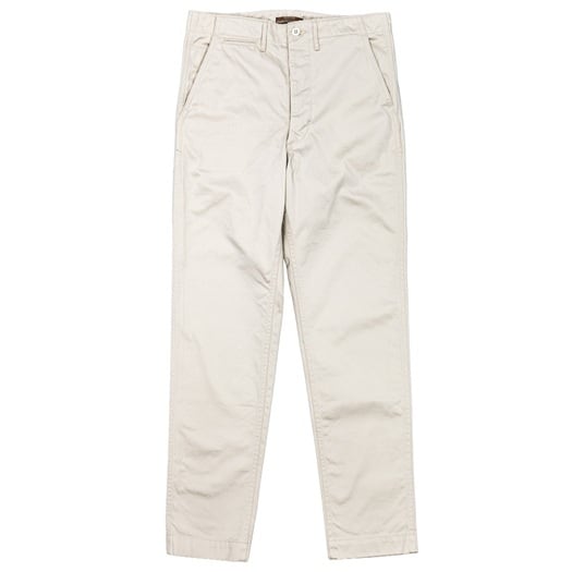 WORKERS(ワーカーズ)～Officer Trousers Slim Type2, Pearl White Chino～