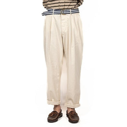 WORKERS(ワーカーズ)～Officer Trousers RL Fit, White Denim～