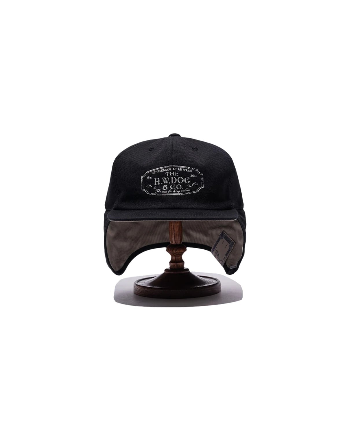 THE H.W.DOG & Co. (ドッグアンドコー) ～TRUCKER WINTER CAP - Black～