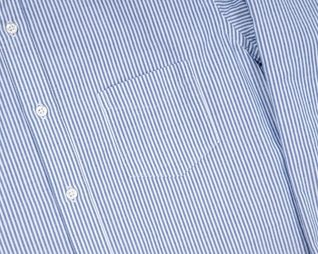 WORKERS(ワーカーズ)～Band Collar Shirt, Supima OX, Stripe～