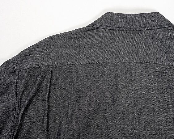 WORKERS(ワーカーズ)～Open Collar Shirt, 6 oz Black Denim～