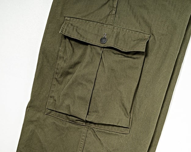 WORKERS(ワーカーズ)～M43 Trousers Mod, OD Herringbone～