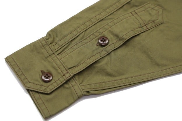 FREEWHEELERS(フリーホイーラーズ)～Blystone MECHANIC SHIRT L.K.OLIVE～