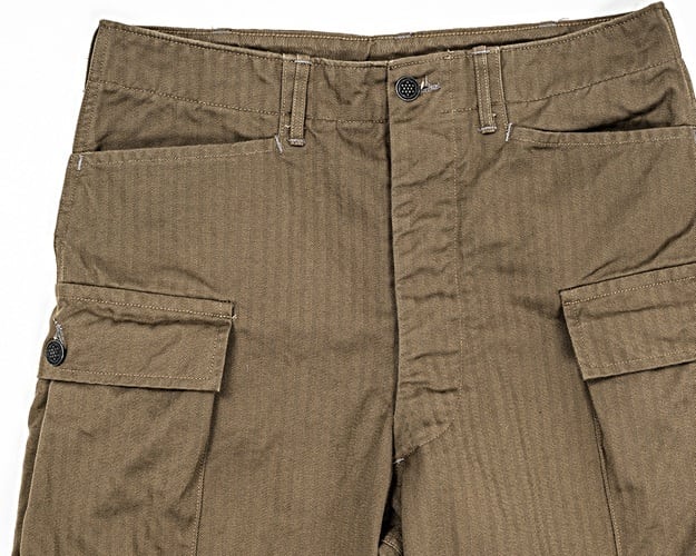 WORKERS(ワーカーズ)～M43 Trousers Mod, Khaki Herringbone～
