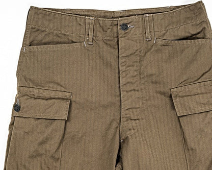 WORKERS(ワーカーズ)～M43 Trousers Mod, Khaki Herringbone～