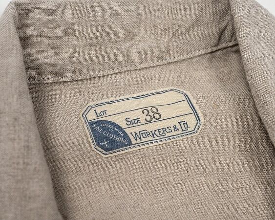 WORKERS(ワーカーズ)～Relax Jacket Ecru Linen～