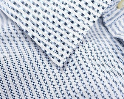 WORKERS(ワーカーズ)～Modified Wide Spread Shirt, Stripe Supima OX～