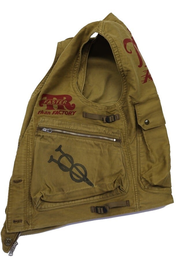FREEWHEELERS(フリーホイーラーズ)～"Throttle Racing" SPEED ENGINEER SLEEVELESS COAT～