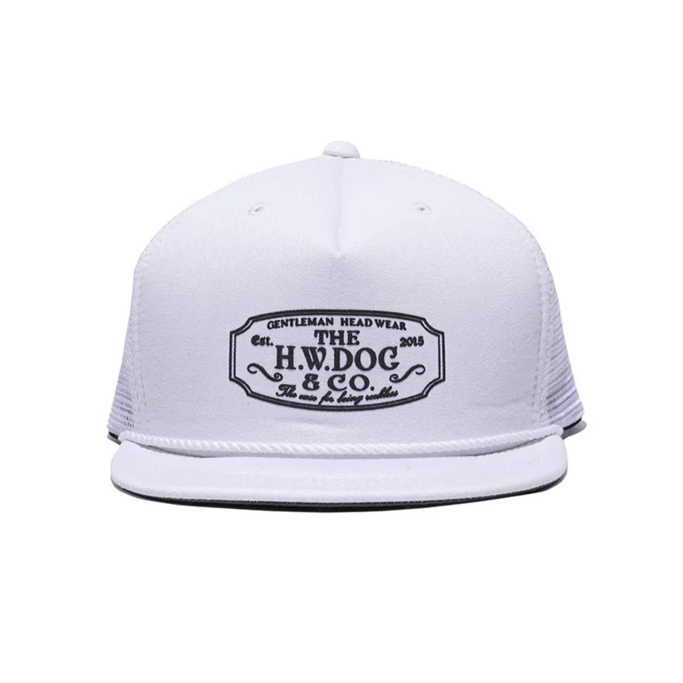 THE H.W.DOG & Co. (ドッグアンドコー) ～MESH TRUCKER CAP - White～