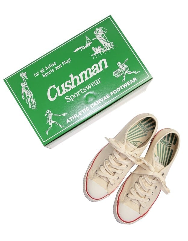 CUSHMAN(クッシュマン) ～50's STYLE LOW CUT SNEAKER WHITE～