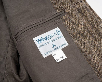 WORKERS(ワーカーズ)～Walcott Jacket, Ichinomiya Tweed～