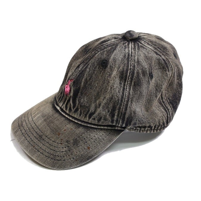Sugar&Co.(シュガーアンドカンパニー)～WASHABLE BUFFALO CAP Vintage Wash Black～