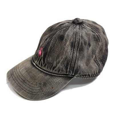 Sugar&Co.(シュガーアンドカンパニー)～WASHABLE BUFFALO CAP Vintage Wash Black～