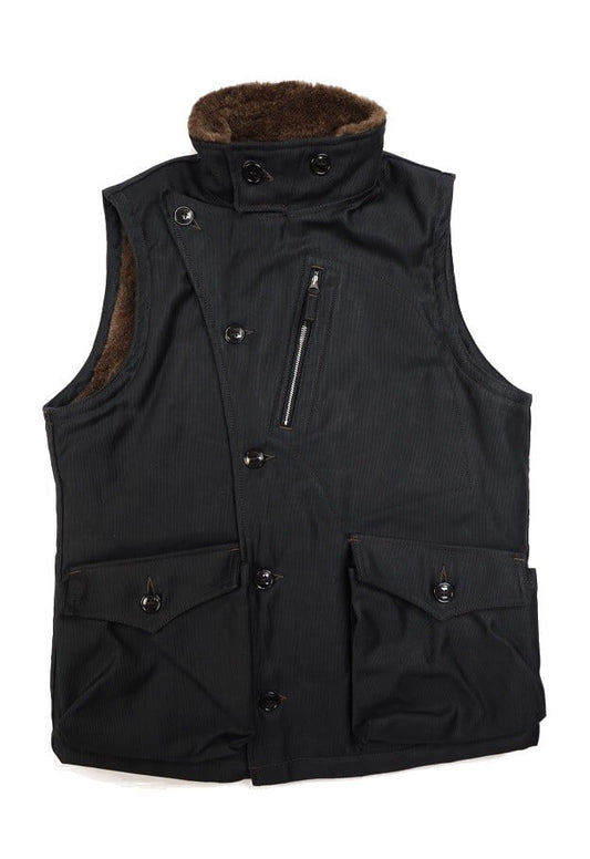 FREEWHEELERS(フリーホイーラーズ)～WINTER AVIATORS' VEST NAVY～