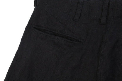 CUSHMAN(クッシュマン)～LINEN TROUSERS BLACK～