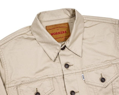 WORKERS(ワーカーズ)～Lot 857, Sanforized, 10 oz, Double Twist Chino, Oyster～