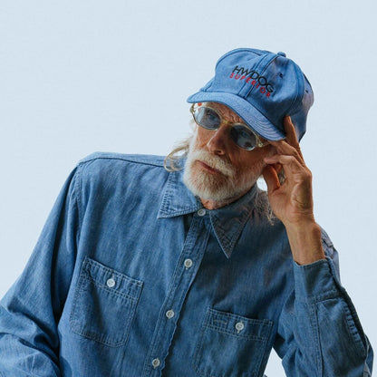 THE H.W.DOG & Co.(ドッグアンドコー)～CHAMBRAY INSIDEOUT CAP - Blue～