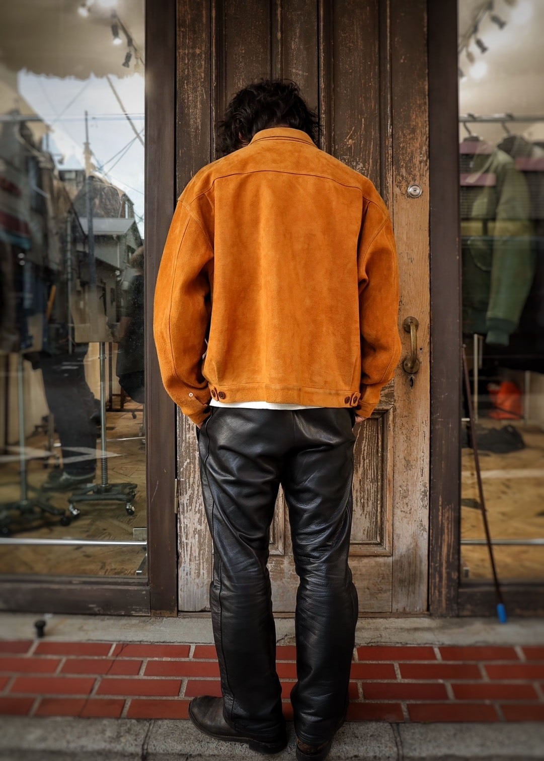 C-WORKS(シーワークス)～"Kernel" Suede Leather Jacket～