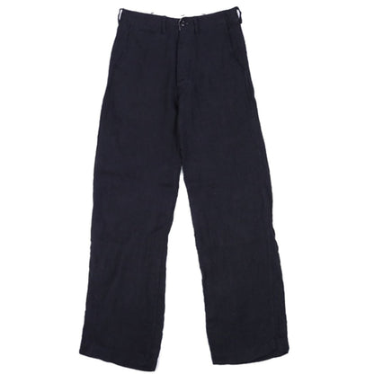 CUSHMAN(クッシュマン)～LINEN TROUSERS BLACK～