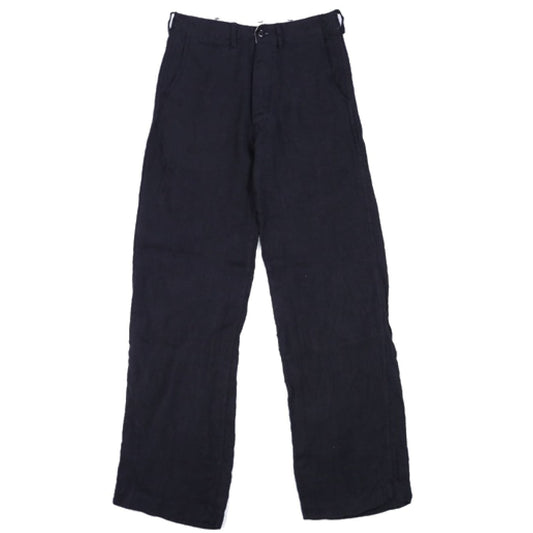 CUSHMAN(クッシュマン)～LINEN TROUSERS BLACK～