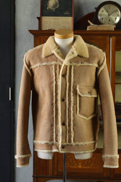 HIGHLARGE LEATHERS (ハイラージレザーズ)～Oklahoma City Mouton BEIGE～