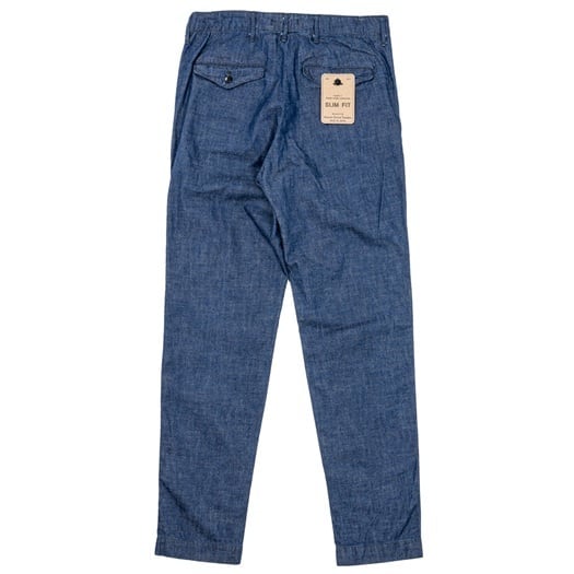 WORKERS(ワーカーズ)～Officer Trousers Slim, Type 2 8oz GR Back Denim～