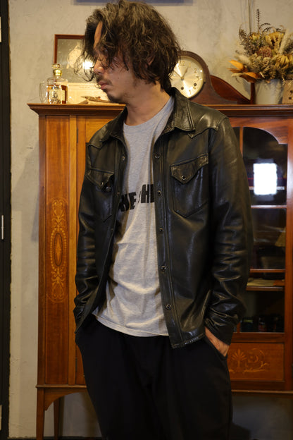 FINE CREEK & CO (ファインクリークアンドコー)～"Hank" Leather Shirt～